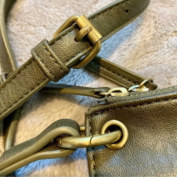 Anthropologie Olive Green Crossbody Bag - Picture 7 of 12